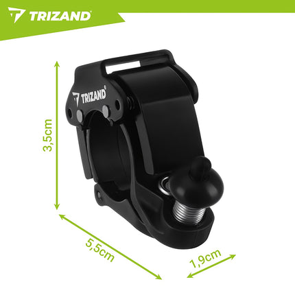 Mechanical Bicycle Bell, Black, 90-100dB, Universal Fit