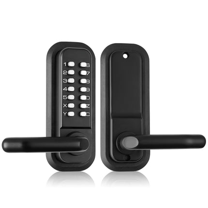 Mechanical Keyless Door Lock, 14-Digit Keypad, Waterproof