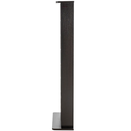 Media Storage Cabinet, 8 Shelf, 16 Compartments, Espresso
