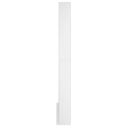 Media Storage Cabinet, Adjustable 9-Shelf, 27 Compartments, White