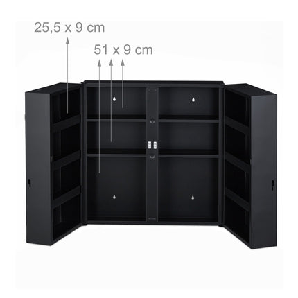 Medicine Cabinet XXL in Anthracite
