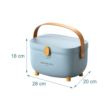Medicine Storage Box – Removable 3-Section Insert