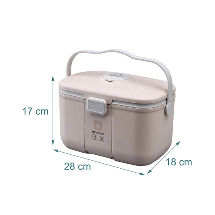 Medicine Storage Box – Removable Insert, Pill Lid