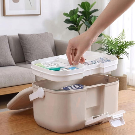 Medicine Storage Box – Removable Insert, Pill Lid