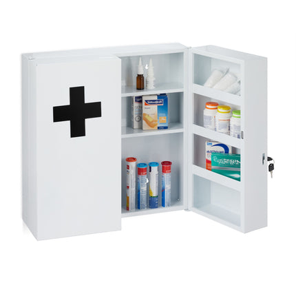 Medicine cabinet XXL in white