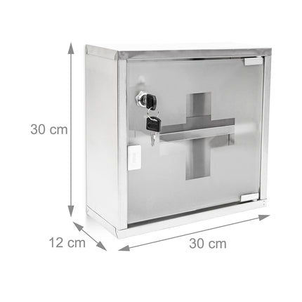 Medicine cabinet in steel