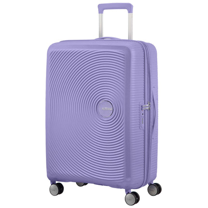 Medium Lavender Expandable Suitcase, 67 cm