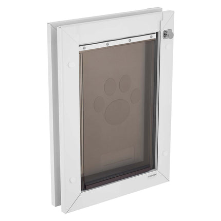 Medium Pet Door – Magnetic Double Flap, Metal Frame, Weatherproof