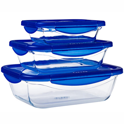 Medium shape with snap lid 4 26x19cm/1.7L
