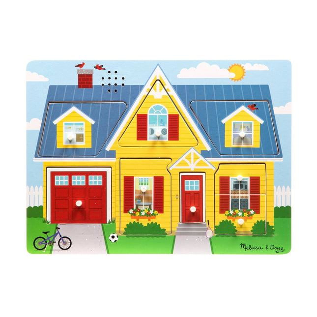 Melissa & Doug Around The House Sound Puzzle