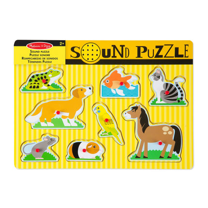 Melissa & Doug Pets Sound Puzzle