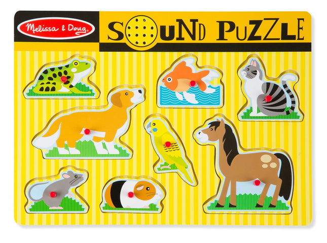 Melissa & Doug Pets Sound Puzzle