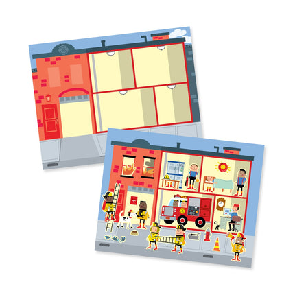 Melissa & Doug Reusable Sticker Pad My Town