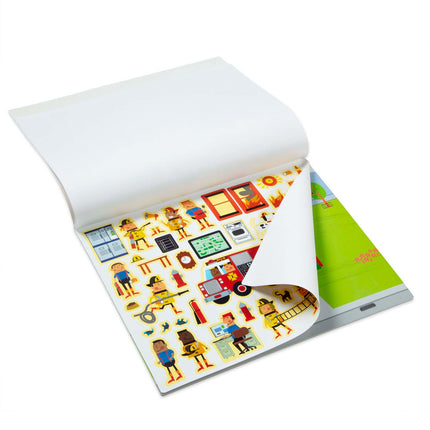 Melissa & Doug Reusable Sticker Pad My Town
