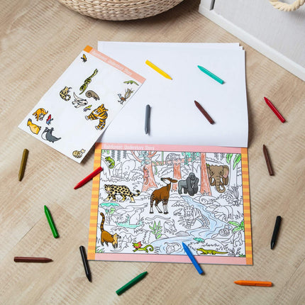Melissa & Doug Seek & Find Sticker Pad - Animal
