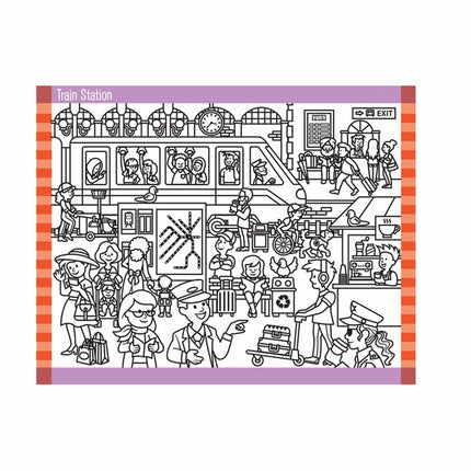 Melissa & Doug Seek & Find Sticker Pad - Around Town