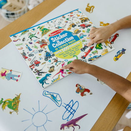 Melissa & Doug Sticker Collection Blue
