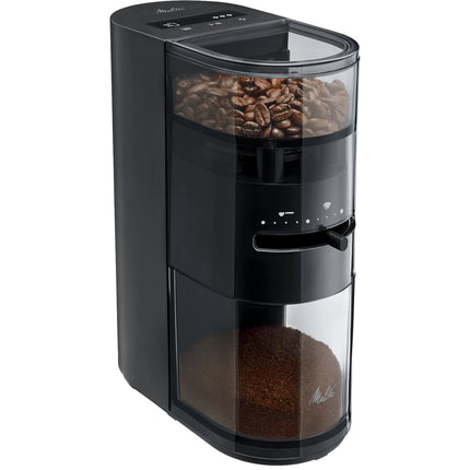 Melitta Linea Conical Burr Coffee Grinder, 13 Grind Settings, Touch Display