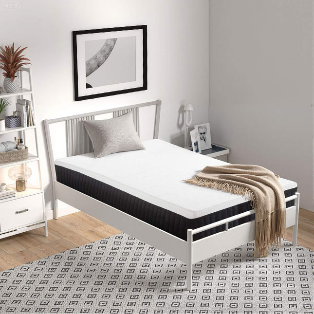 Memory Foam Mattress, 7-Zone Support, Pocket Springs
