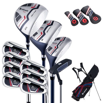Men's 11-Piece Golf Club Set, Right-Handed with Rain Cover