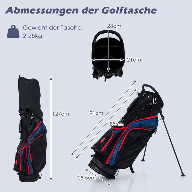 Men's 11-Piece Golf Club Set, Right-Handed with Rain Cover