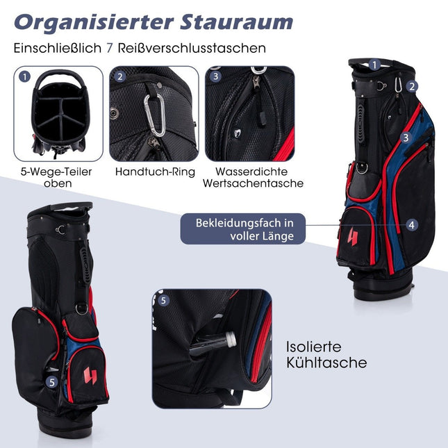 Men's 11-Piece Golf Club Set, Right-Handed with Rain Cover