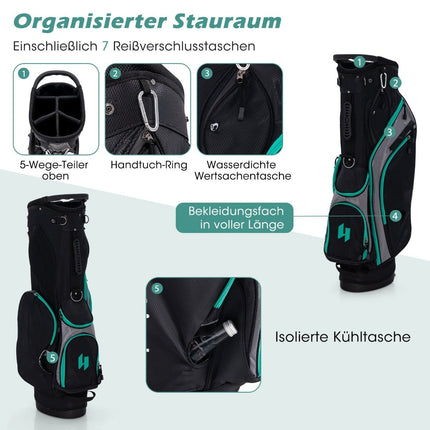 Men's 11-Piece Right-Handed Golf Club Set with Bag