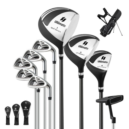 Men's Complete Golf Club Set, 10-Piece, Right-Handed