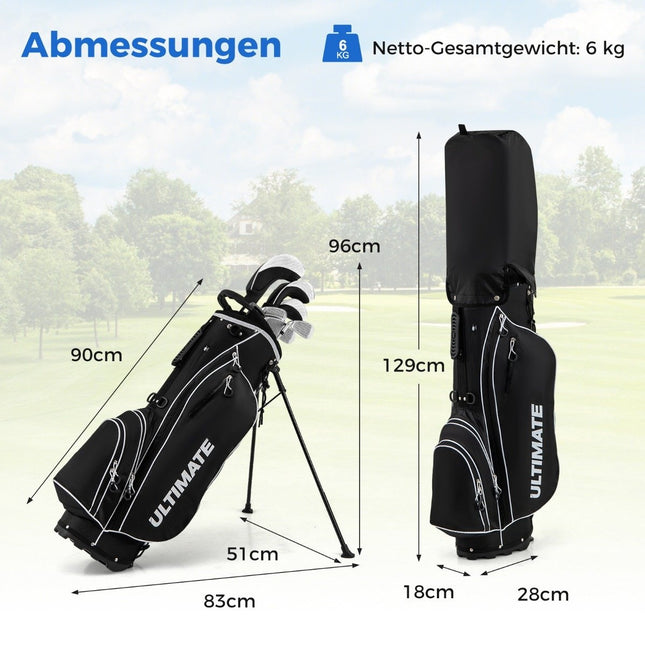 Men's Complete Golf Club Set, 10-Piece, Right-Handed
