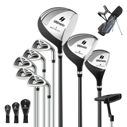 Men's Complete Golf Club Set, 10-Piece, Right-Handed