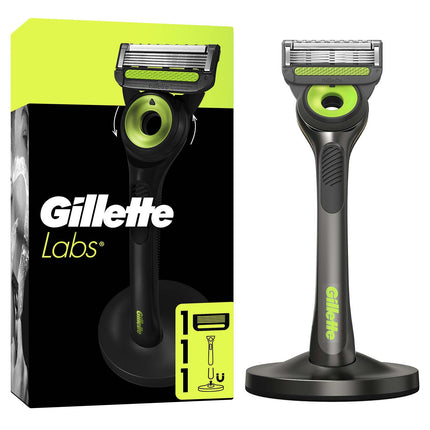 Men's Razor with Exfoliating Bar, 1 Blade + Magnetic Stand