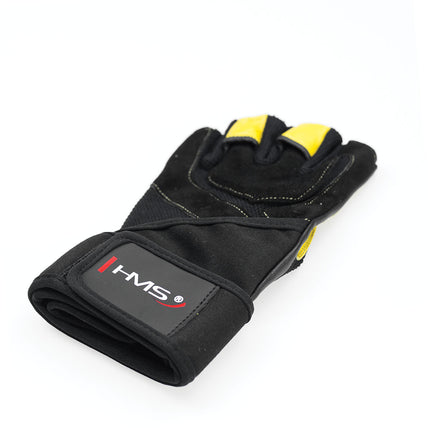 Men's XL Fitness Gloves, Black/Yellow