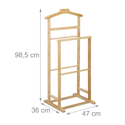Men's valet bamboo