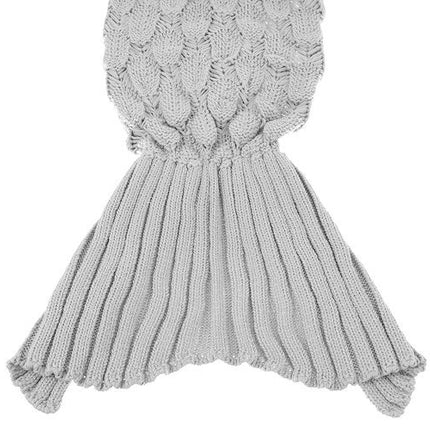 Mermaid tail blanket - gray KO11380