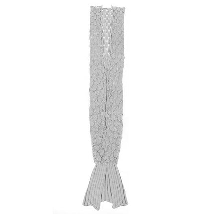 Mermaid tail blanket - gray KO11380