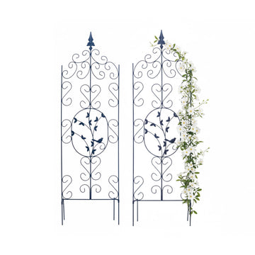 Metal Climbing Trellis for Roses and Vines