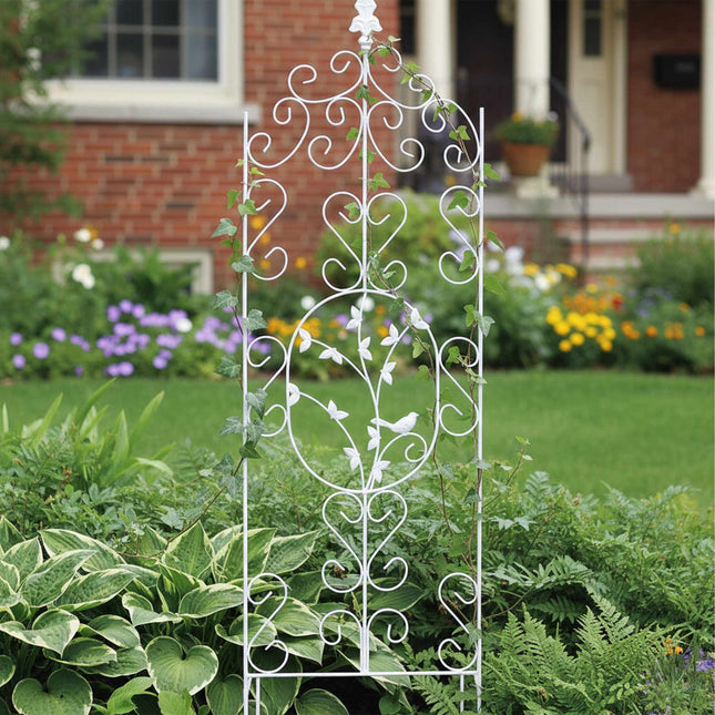 Metal Climbing Trellis for Roses and Vines