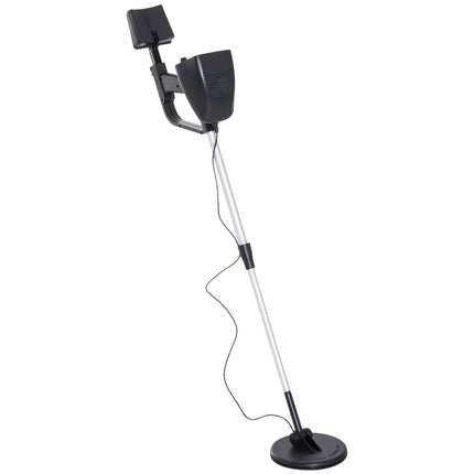 Waterproof metal detector with 16.5 cm coil, adjustable length