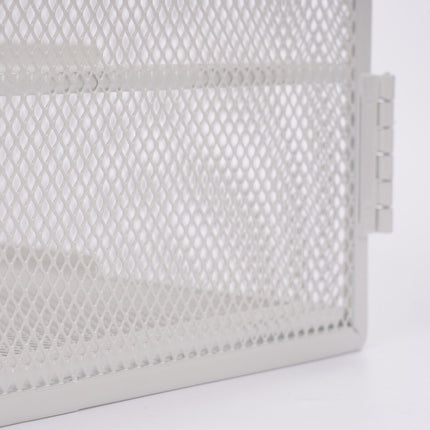 Metal Document Organizer, 3-Section Letter Tray
