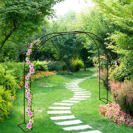 Metal Garden Arbour with Stand – Rose Climbing Support