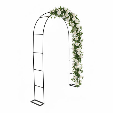 Metal Garden Arch with Stand for Climbing Plants