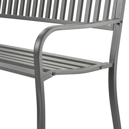 Metal Garden Bench – Decorative Outdoor Seating