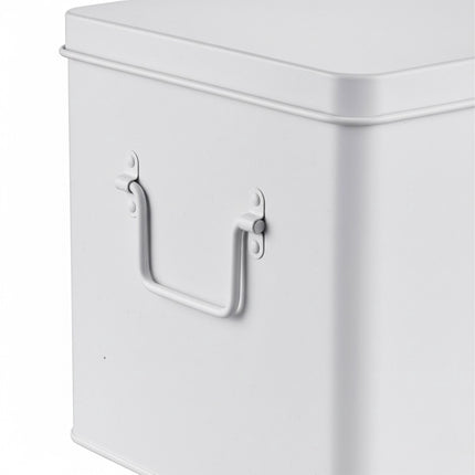 Metal Medicine Storage Box with 4 Compartments