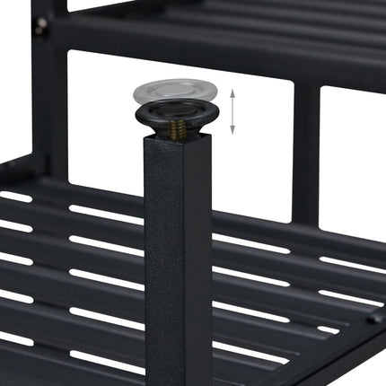 Metal Plant Stand, Multi-Tier, Powder-Coated Steel