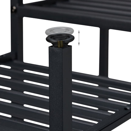 Metal Plant Stand, Multi-Tier, Powder-Coated Steel