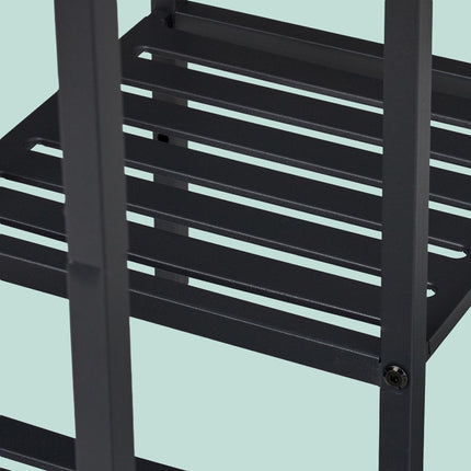 Metal Plant Stand – Powder-Coated Steel, Multi-Tier