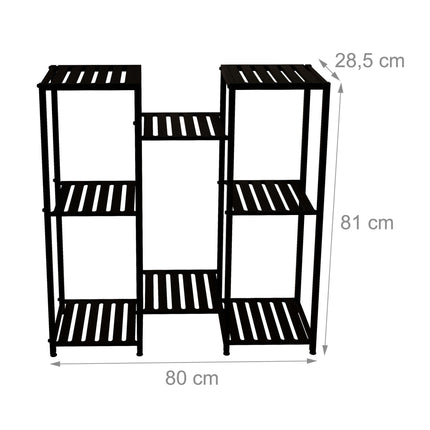 Metal Plant Stand – Powder-Coated Steel, Multi-Tier