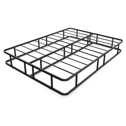 Metal Platform Bed Frame, Black, 200 x 140 x 26 cm