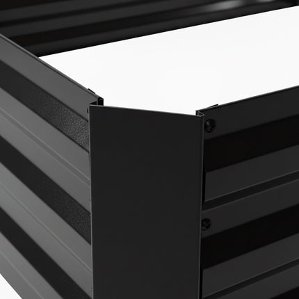 Metal Raised Garden Bed, 57x240x90cm, Galvanized Steel