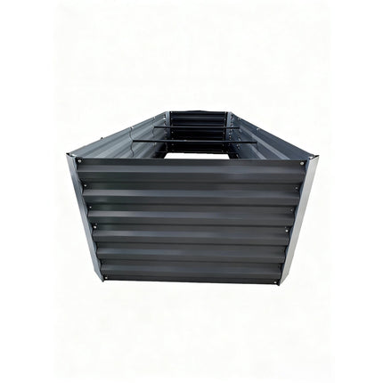 Metal Raised Garden Bed, 57x240x90cm, Galvanized Steel